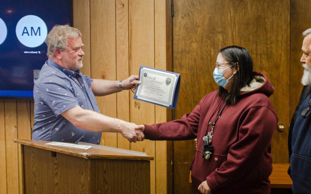 Dispatcher Recognized for Service (AK)