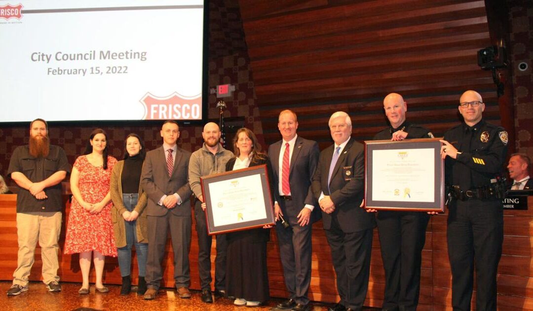 Frisco Police Department is one of three agencies in Texas to be dual credited