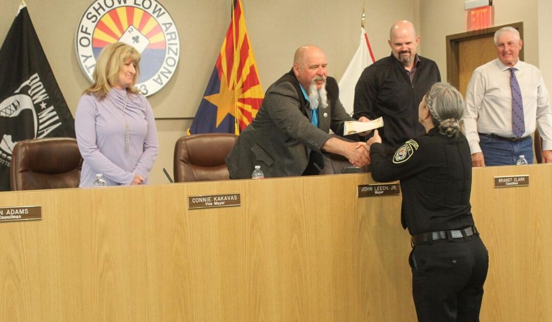 Show Low Enacts Proclamation Declaring Public Safety Telecommunicators week (AZ)