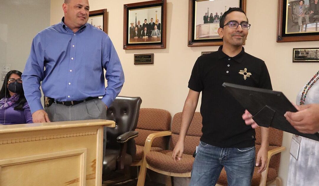 Local 911 Dispatcher Recognized for Assisting Birth Over the Phone (NM)