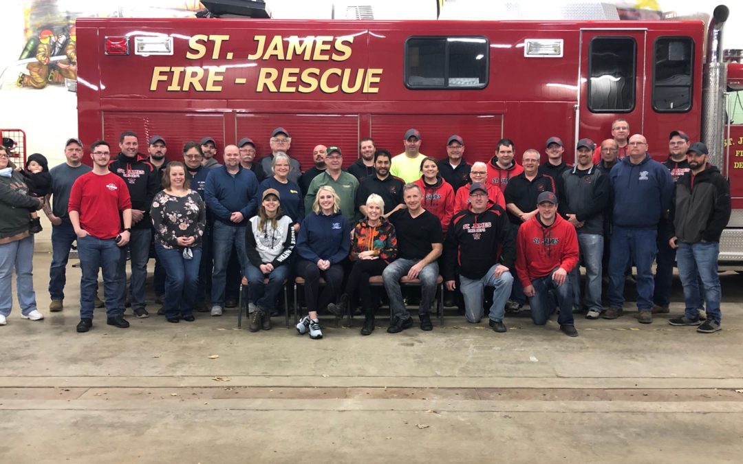 Family gives thanks to local first responders following near-death accident (MN)