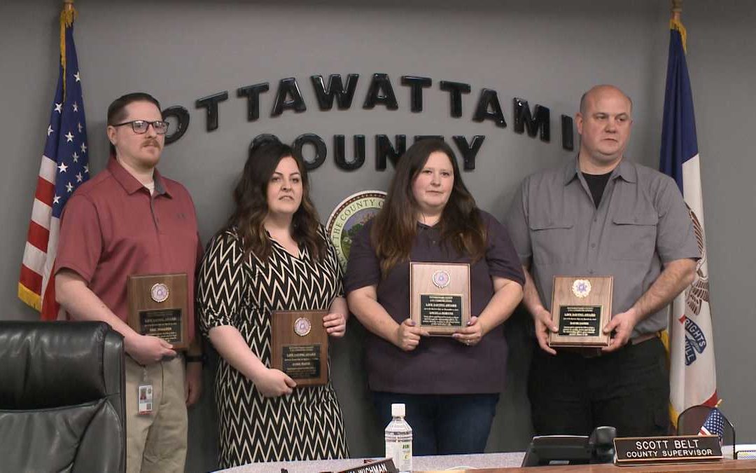 Pottawattamie County honors lifesaving 911 operators (IA)