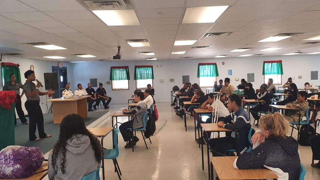 DPSC Raise 911 Awareness in Sister Islands (Cayman Islands)
