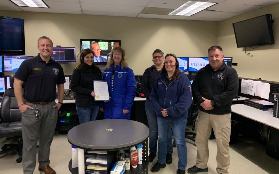 Stratford Honors Public Safety Dispatchers (CT)