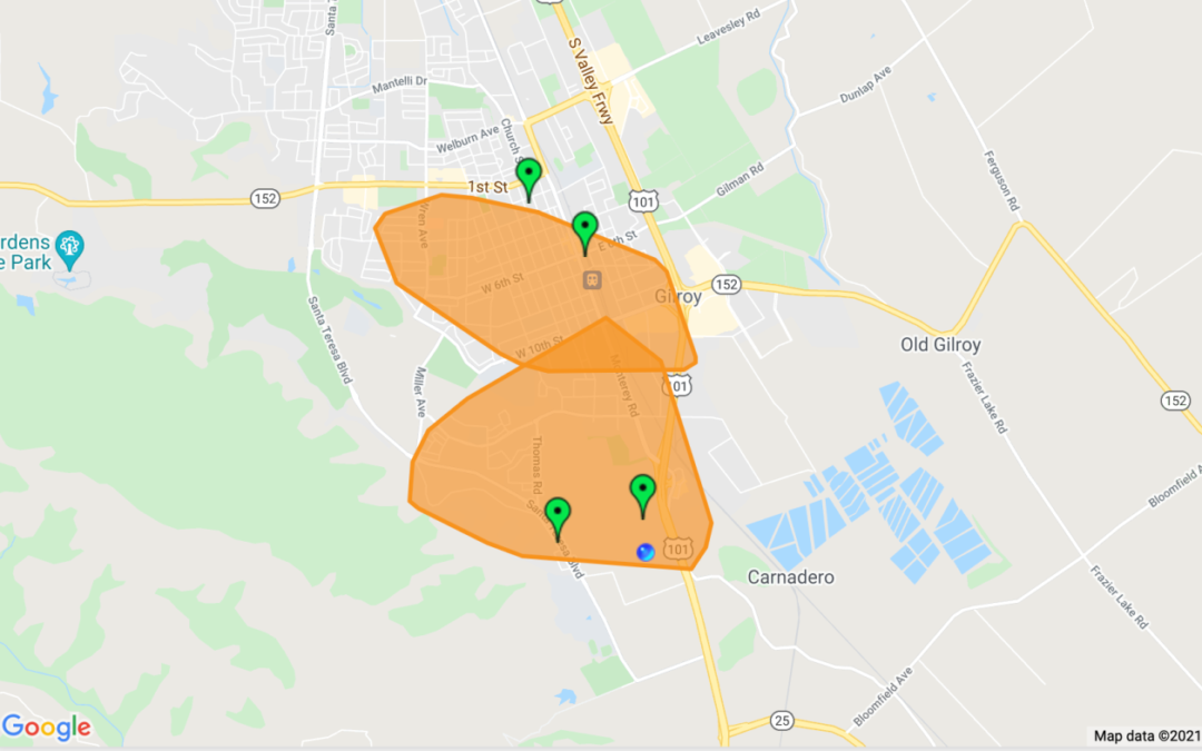 Large power outage in Gilroy takes out traffic lights, emergency communications center (CA)