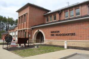 Hudson’s fire station headquarters sit at 296 Cox Street.  (Photo/Laura Hayes)