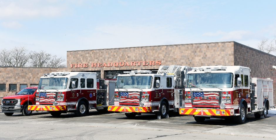 Schenectady Fire Department at Station 1 is seen on Feb. 24, 2021.
